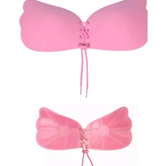 NEW Pink Reusable Push up bra - Picture 2 of 3